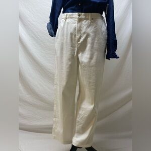 Alfred Dunner Women's Straight Leg Jeans - white Size 12